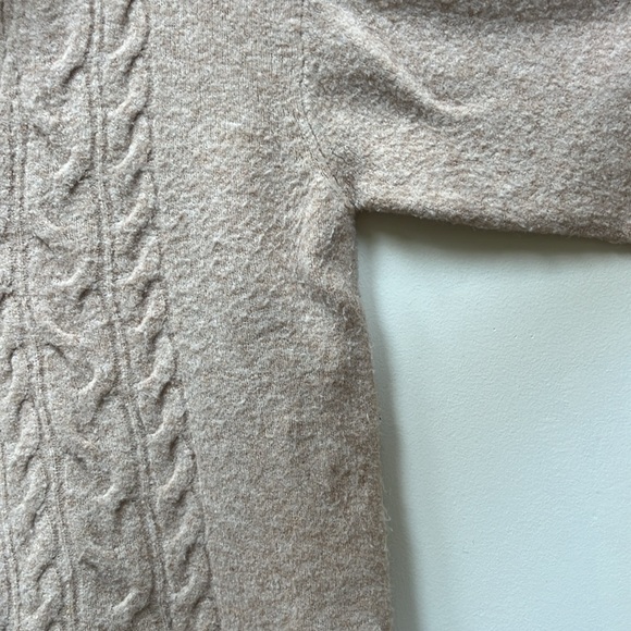 J. Crew super soft quarter zip sweater - beige - Picture 7 of 8